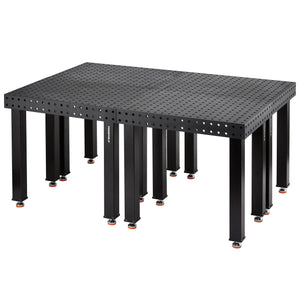 Fixture Table 2 x 3 Cast Iron With Nitrate Coating and Legs