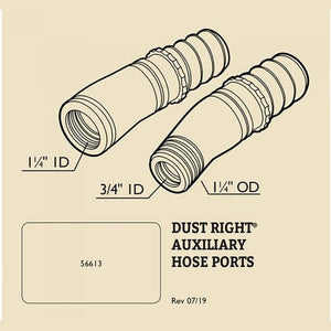Flexiport Power Tool Hose Kit End Fittings