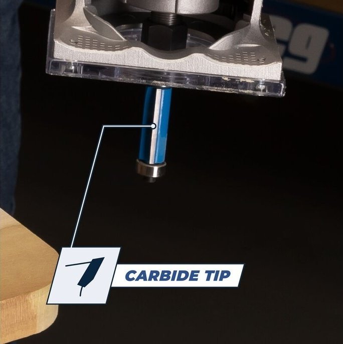 Flush-Trim Bit 1/4" Shank
