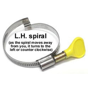 Hose Clamp 2-1/2" Bridge Key