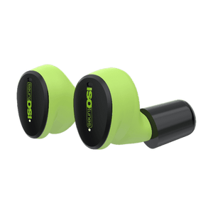 ISOtunes FREE Aware - True Wireless Bluetooth Earbuds - Safety Green Ambient Listening Technology