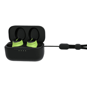 ISOtunes FREE Aware - True Wireless Bluetooth Earbuds - Safety Green Ambient Listening Technology
