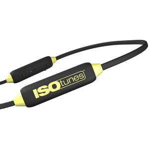 ISOtunes XTRA 20 Bluetooth Noise-Isolating Earbuds - Yellow/Black