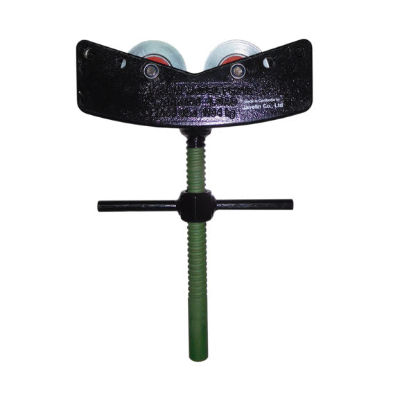 Javelin PR212PU - Pipe Roller, 1" to 12" Adj with 2 Poly 3" Wheels