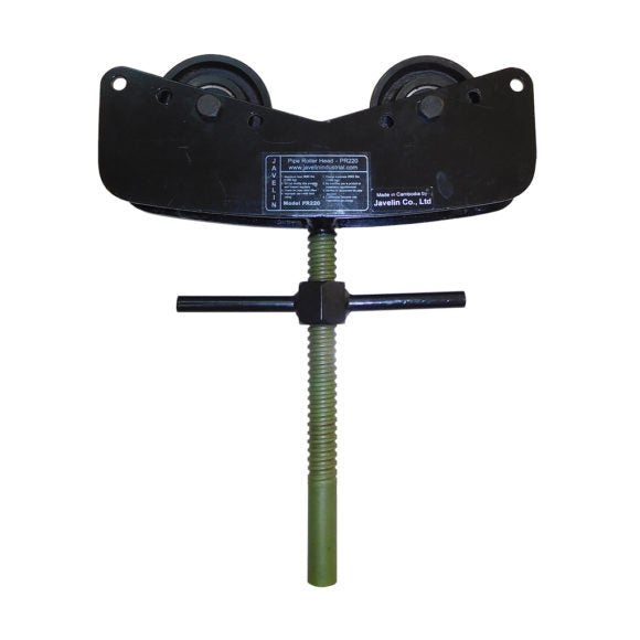 Javelin PR220S - Pipe Roller 1" to 20" Adjustable c/w 2 Steel 4" Wheels