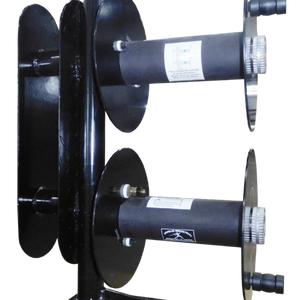 Javelin WCR2 - 2 Welding Cable Reels stacked with Cord Hanger