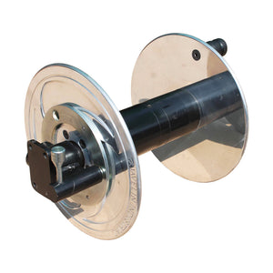Javelin WCRAL2 - 2 Aluminum Welding Cable Reels stacked with Cord Hanger