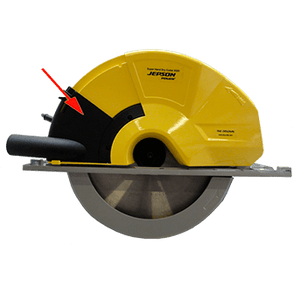 Jepson 12 5/8" Super Dry Cut Circular Saw 8320 with Saw Blade 12 5/8" 85 Tooth & Guide Rail