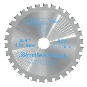 Jepson Drytech Carbide Tipped Circular Saw Blade 5 3/8" 137mm 30 Tooth for Thin Walled Steel