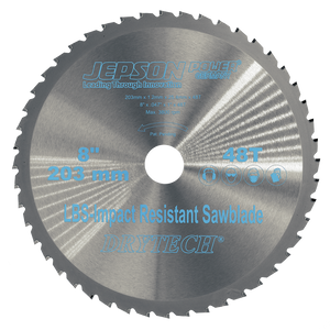 Jepson Drytech Carbide Tipped Circular Saw Blade 8" 203mm 48 Tooth for Thin Walled Steel