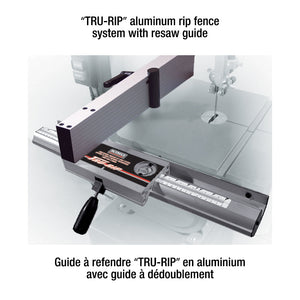 14" Wood Bandsaw With Resaw Guide