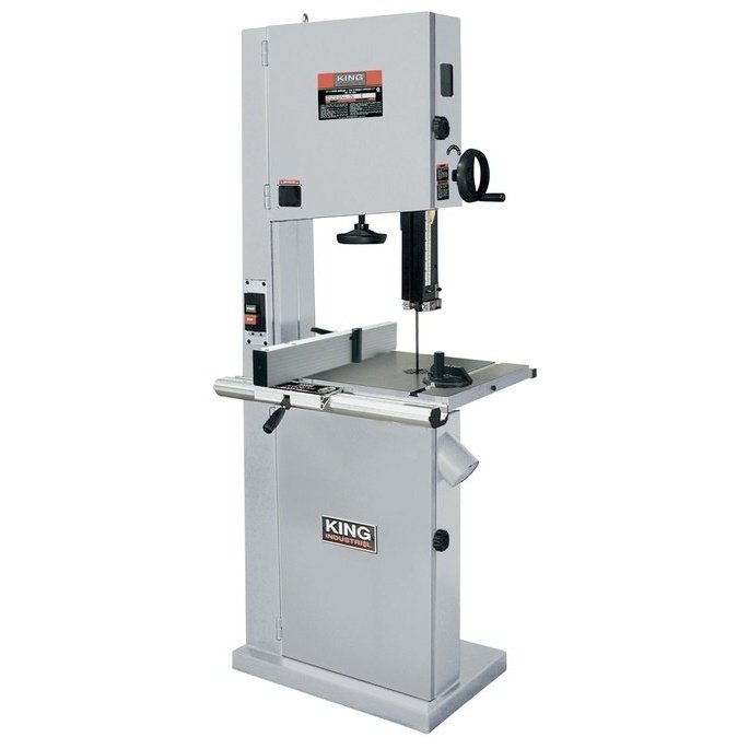 21" Wood Bandsaw With Resaw Guide