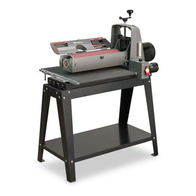 19-38 Drum Sander On Open Stand