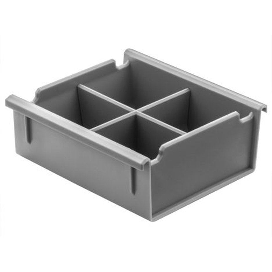 Lock-Align Bin With 4-Way Divider
