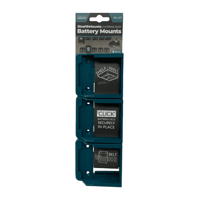 Makita 18v LXT Battery Mounts