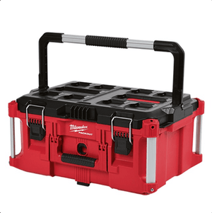 Milwaukee PACKOUT Large Tool box - Kaizen Foam Insert 57mm / Black/Red