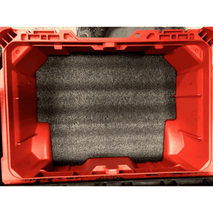 Milwaukee PACKOUT Rolling Tool Box - Kaizen Foam Inserts 57mm / Black/Red