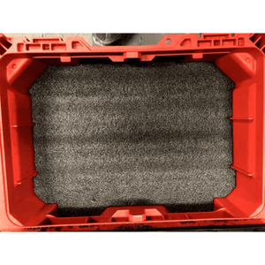 Milwaukee PACKOUT Rolling Tool Box - Kaizen Foam Inserts 57mm / Black/Red
