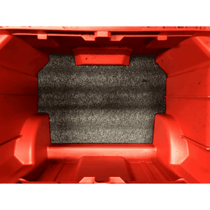 Milwaukee PACKOUT Rolling Tool Box - Kaizen Foam Inserts 57mm / Black/Red