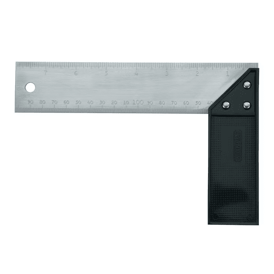 Plastic Handle Try/Miter Square - 8"