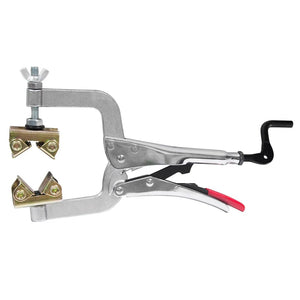 Pliers Locking Pipe w/2 Fixed V-Pads 6" OAL