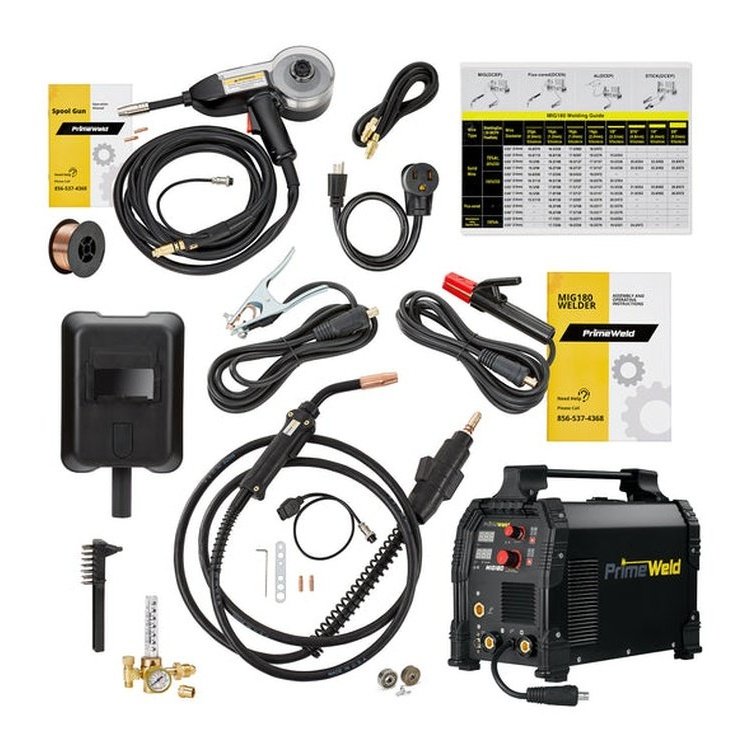PrimeWeld MIG180 180-Amp MIG Welder With Spool Gun