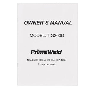 PrimeWeld TIG200-D Inverter 200-Amp TIG Welder