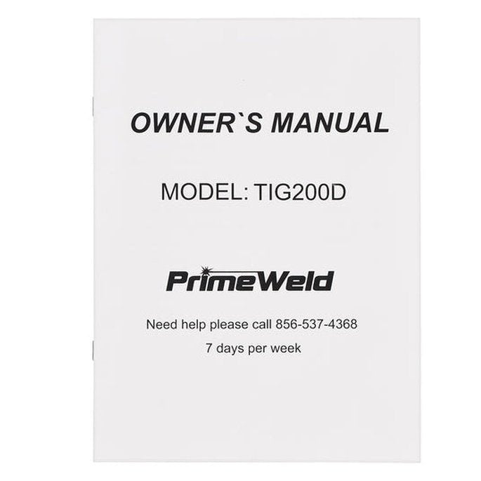 PrimeWeld TIG200-D Inverter 200-Amp TIG Welder