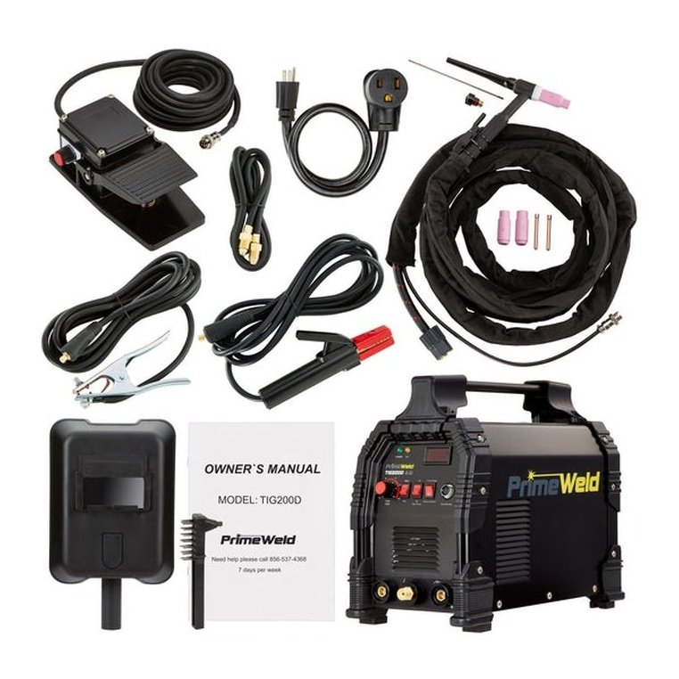 PrimeWeld TIG200-D Inverter 200-Amp TIG Welder
