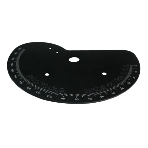 Pro-Tools 105 SD/HD Bender Degree Plate with Pointer