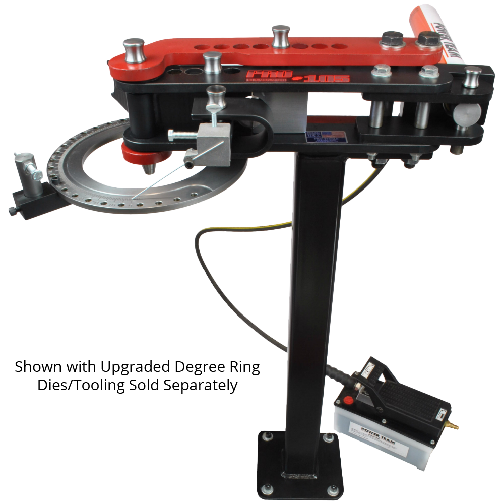 Pro-Tools Hydraulic Tube and Pipe Bender 105 Series Package Heavy Duty