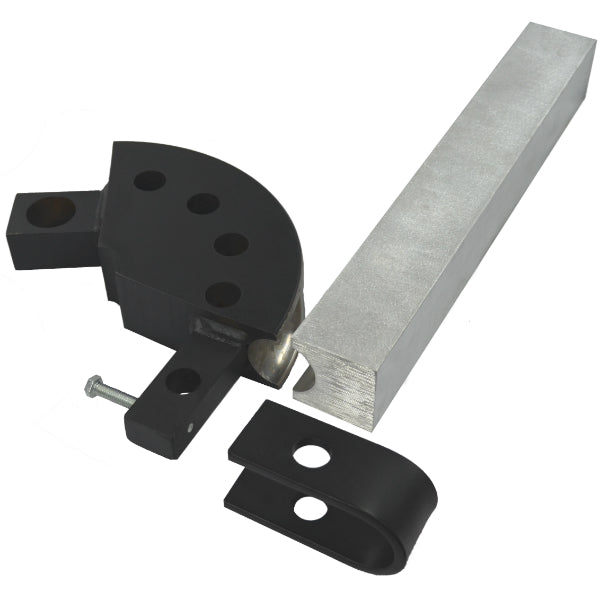 Pro-Tools Round Tube Die for Portabender Tube and Pipe Bender 1-1/8" OD 3-1/2" CLR