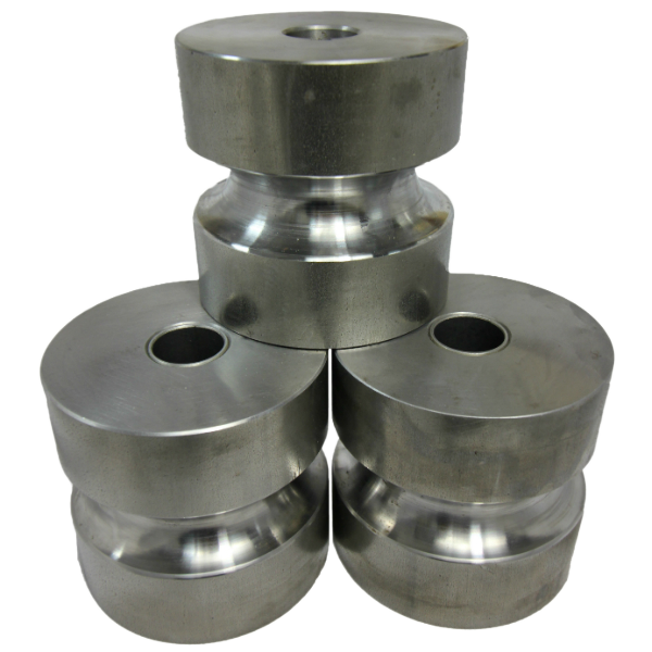 Pro-Tools Round Tube Roll Set for Manual 3-Roll Large Radius Bender 1/2" OD