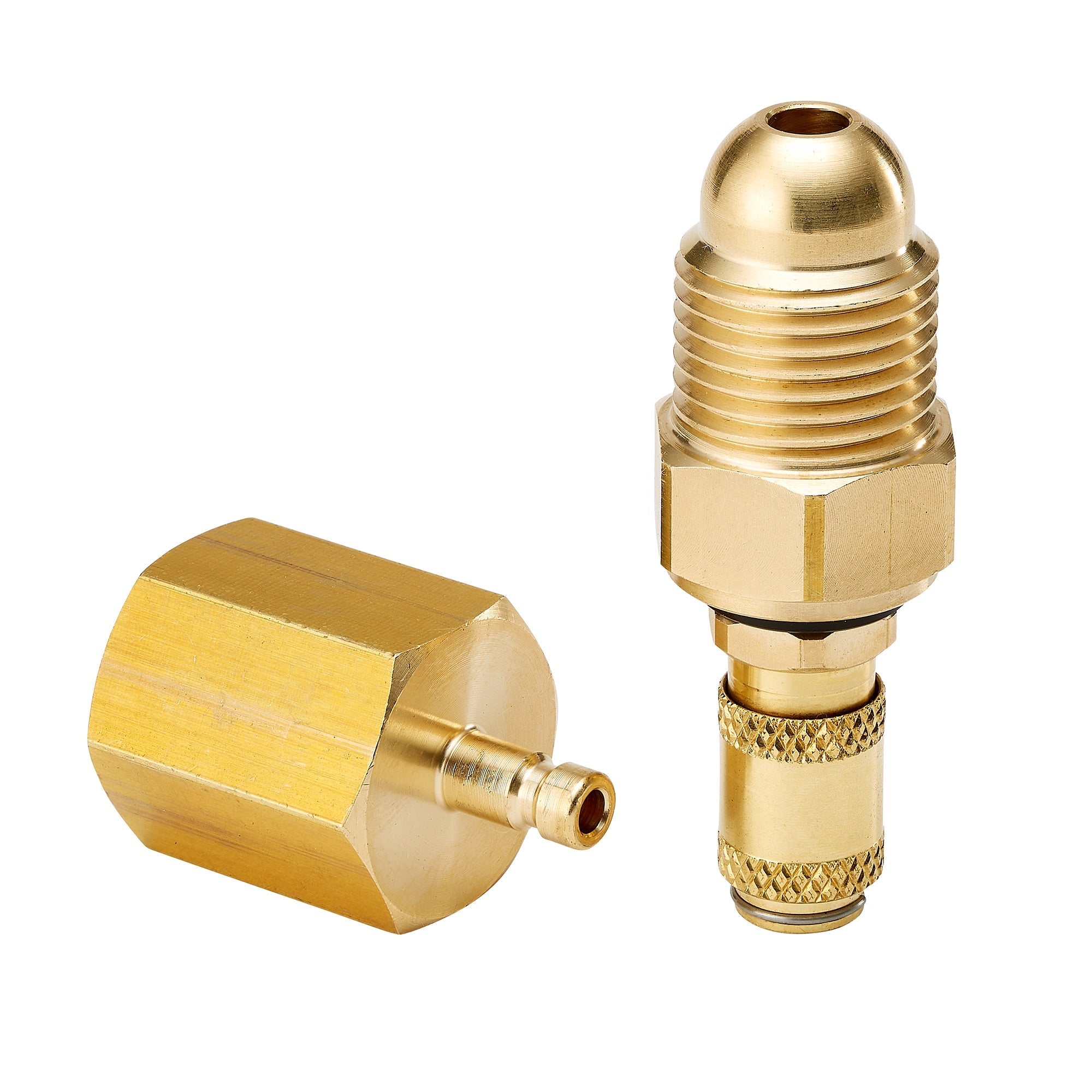 Quick-Release TIG Gas Coupler & Hose Converter