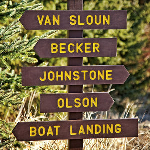 Rockler Interlock Signmaker's Template Kits, State Park Font
