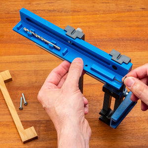 Rockler Jig-It Knob and Pull Pro Drilling Guide