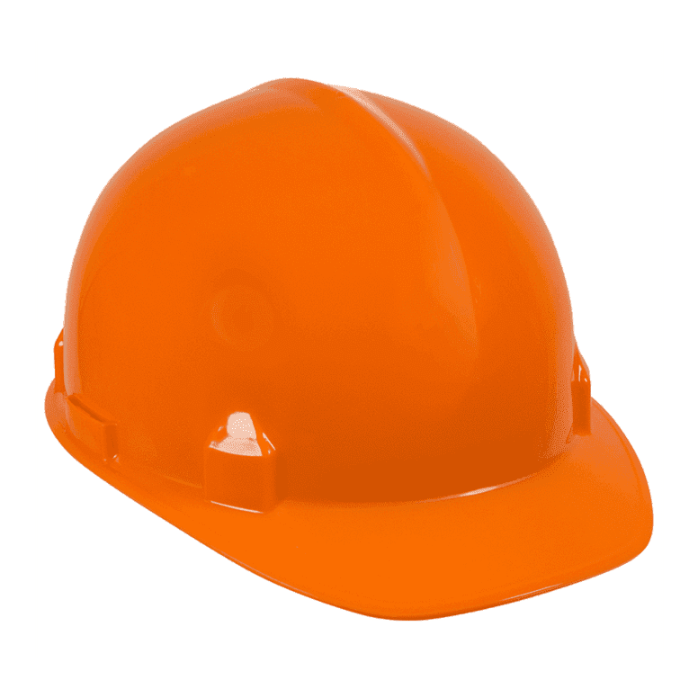 Safety Hardhat Ansi/Csa Type 1 Ratchet Sizing Adjustment And 4 Point Nylon Suspension