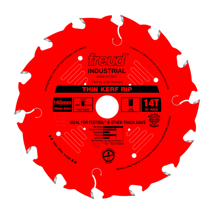 Saw Blade 160mm 14 Tooth for Festool