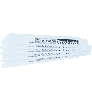 Saw Blade Recip 6" X 10T Nail Embedded Wood Metal Bar & Pipe Over 1/4"