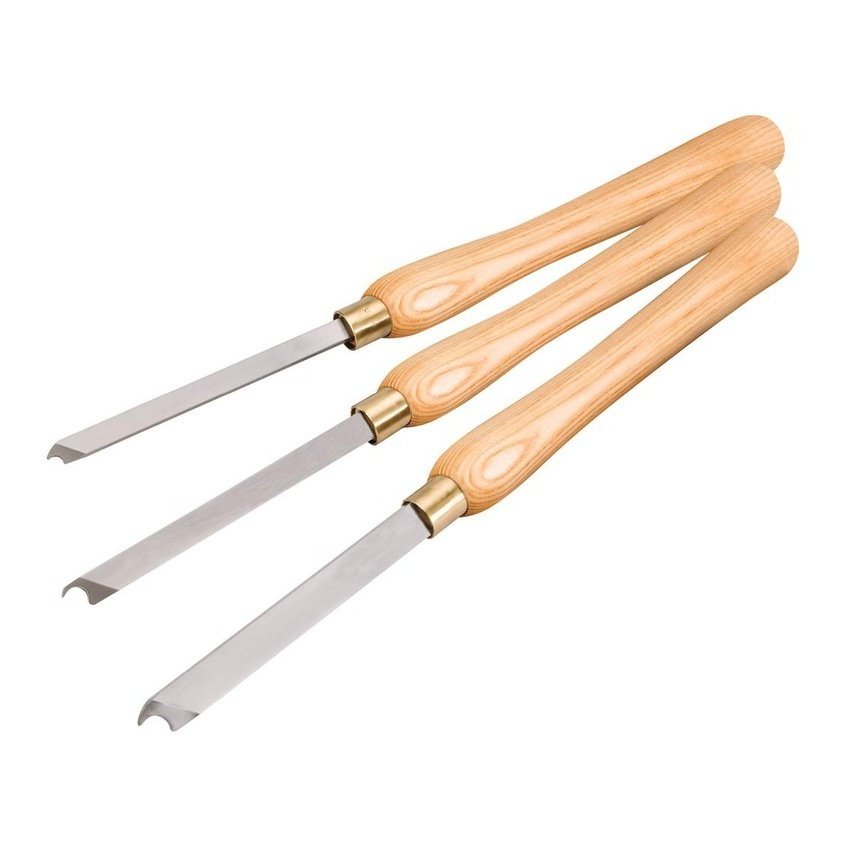 Shop Fox 3 Pc Lathe Ring Chisel Set