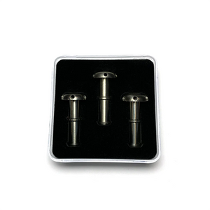 Silicone Purge Plug Shower Diffuser - Titanium Barb Outlet - 1 Pack