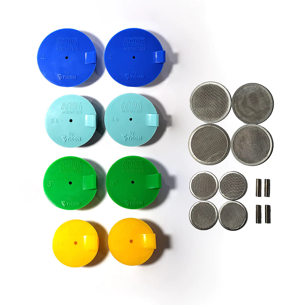 Silicone Purge Plugs Exhaust Kit 2.5" - 4" - Tig Aesthetics