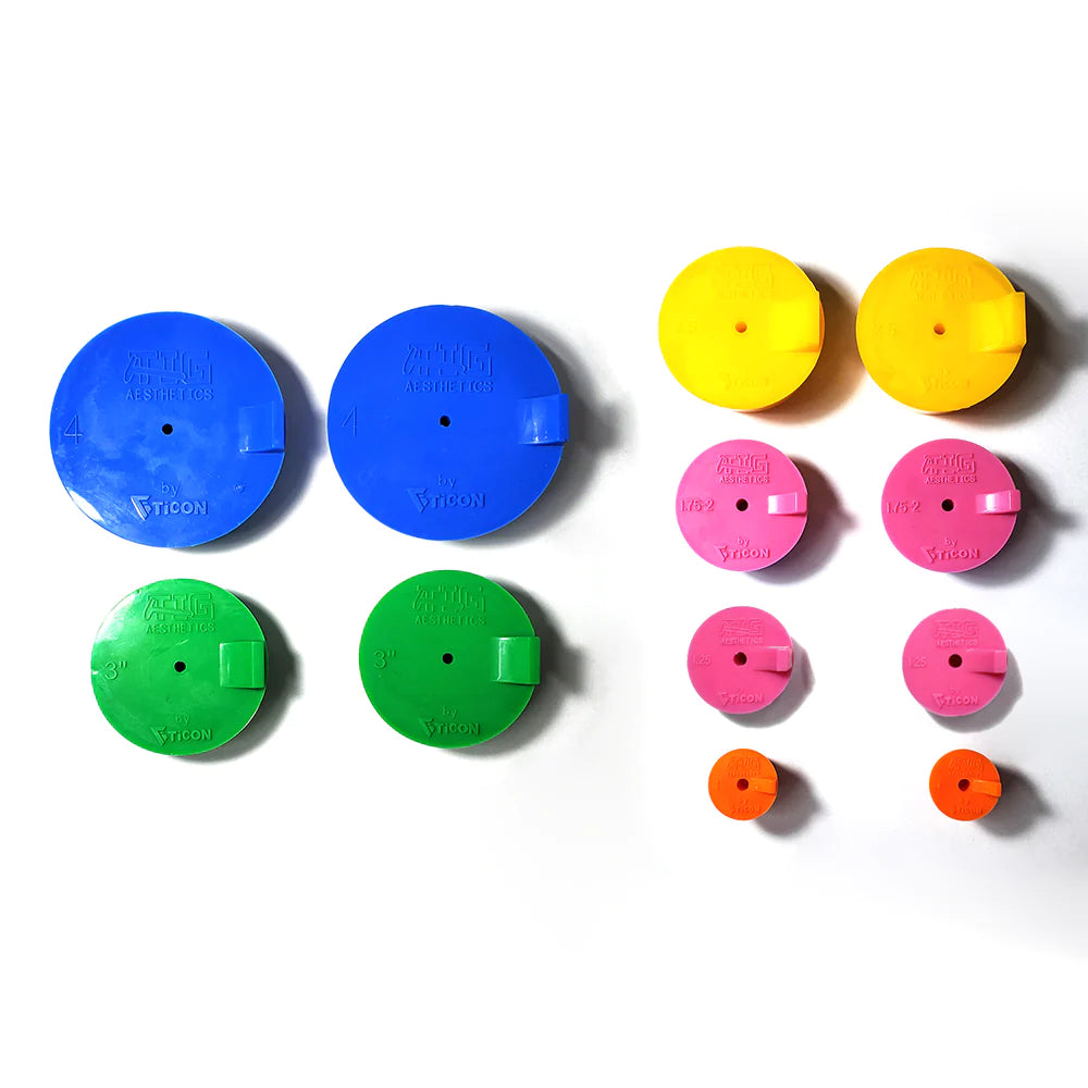 Silicone Purge Plugs Sanitary Kit 1"-4"