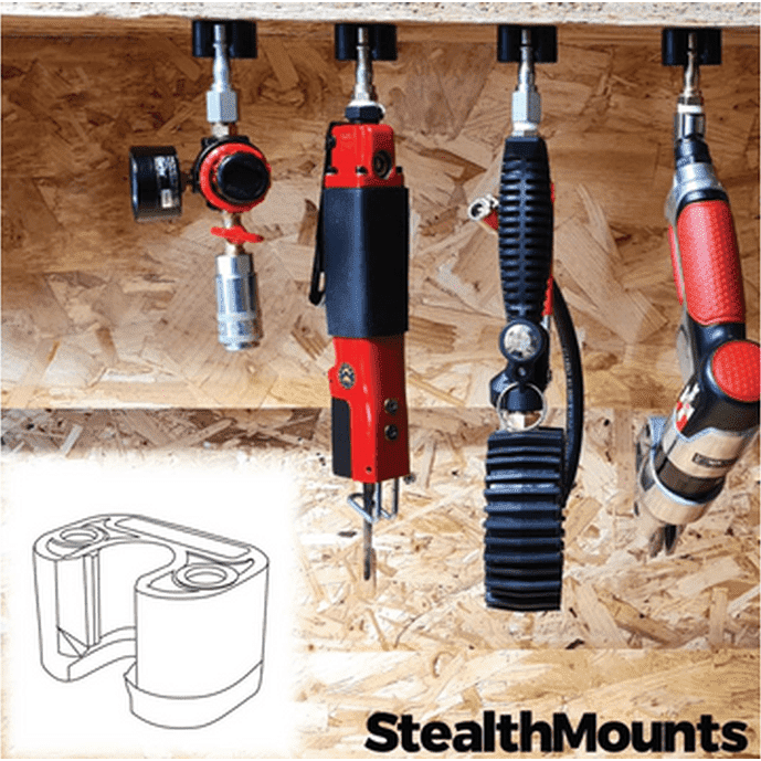 StealthMounts Air/Pneumatic Tool Holders – Great Western Saw
