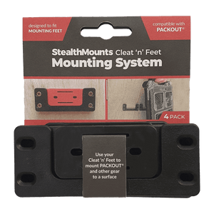 StealthMounts Cleat 'n' Feet Mounting System - Cleats and Feet