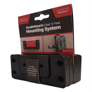 StealthMounts Cleat 'n' Feet Mounting System - Cleats and Feet