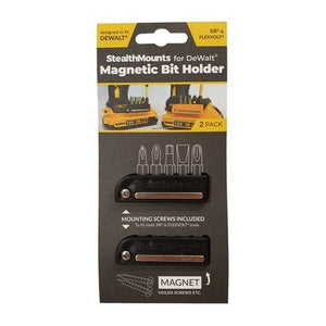 StealthMounts Magnetic Bit Holder for Dewalt XR & Flexvolt Tools