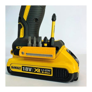 StealthMounts Magnetic Bit Holder for Dewalt XR & Flexvolt Tools