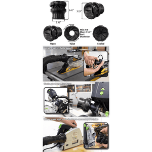 Uni-Vac Universal Vacuum Hose Adapter