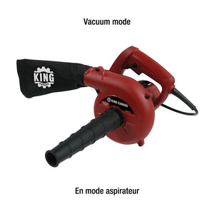 VARIABLE SPEED HAND-HELD BLOWER/VACUUM